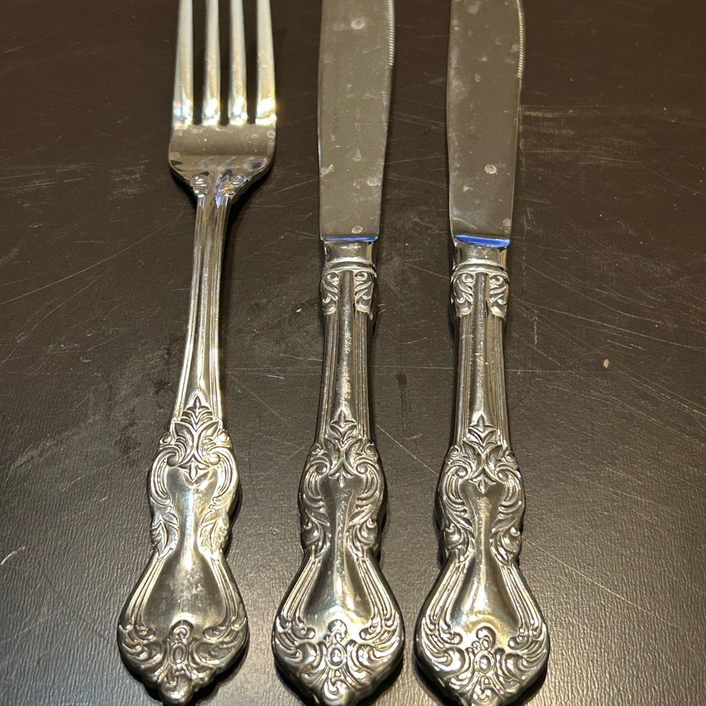 3 Reed & Barton Heritage Mint Silverware